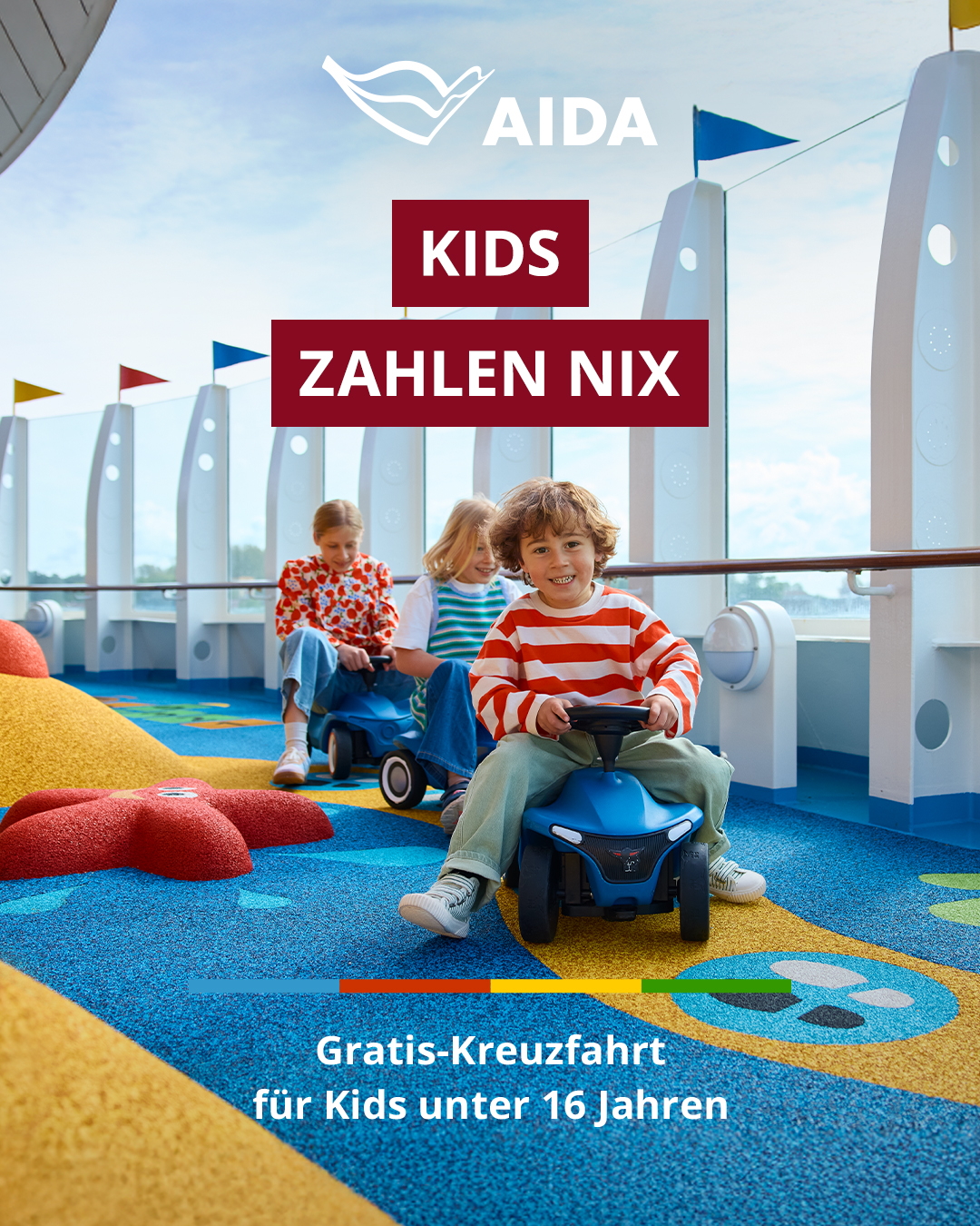 AIDA Kids zahlen nix Sommer 2026
